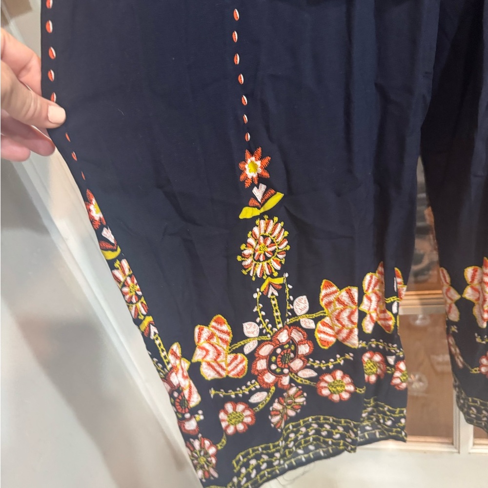 Floral Black Jumpsuit - Picture 6 of 7